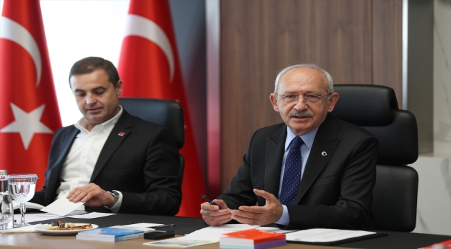 Kemal Kılıçdaroğlu, partisinin Diyarbakır, Burdur ve Şanlıurfa il yönetimlerini kabul etti