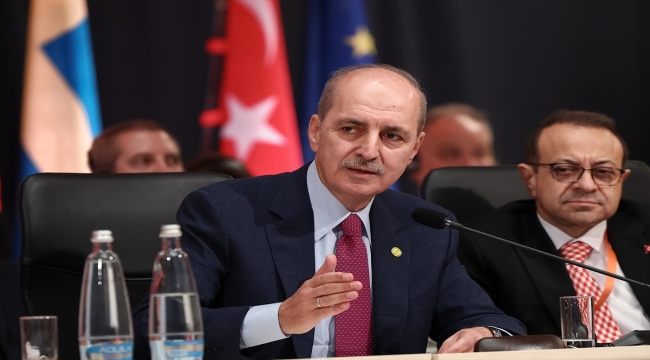 Kurtulmuş, Kırım Platformu 2'nci Parlamenter Zirvesi Genel Kurulu'na hitap etti: