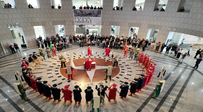 MSB Mehteran Birliği, Seul'de Kore Savaşı Anıt Müzesi'nde konser verdi