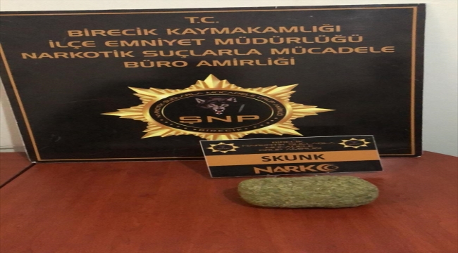 Şanlıurfa'da 3 kilo 270 gram skunk ele geçirildi