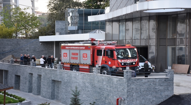 Trabzon'da inşaatın asansör boşluğuna düşen işçi yaşamını yitirdi