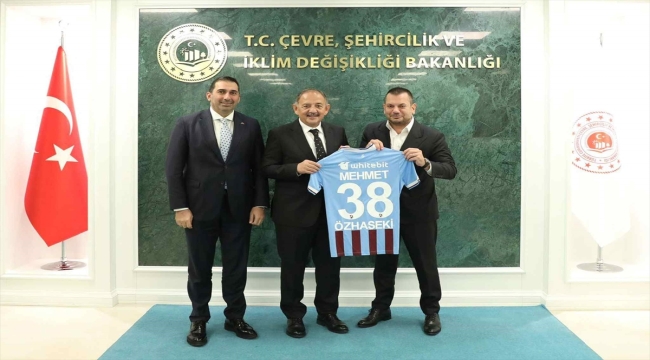 Trabzonspor Kulübü Başkanı Ertuğrul Doğan, Ankara'da ziyaretlerde bulundu