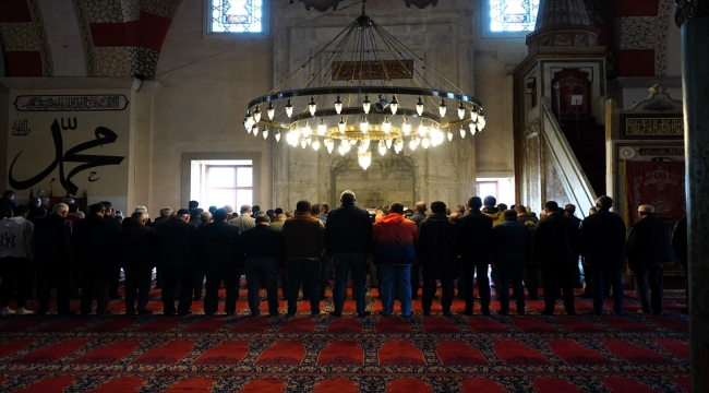 Trakya'da Filistin'de hayatını kaybedenler için sela okundu, gıyabi cenaze namazı kılındı