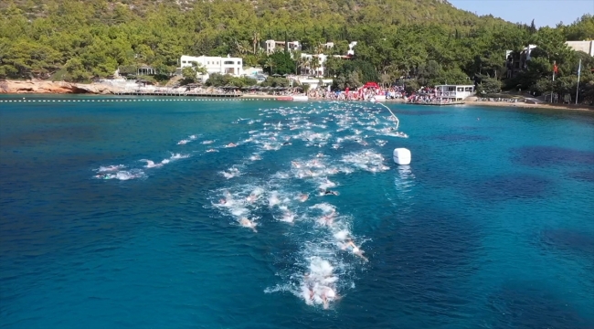 20. Uluslararası Arena Aquamasters Yüzme Şampiyonası Bodrum'da başladı