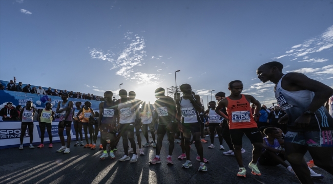 45. İstanbul Maratonu başladı