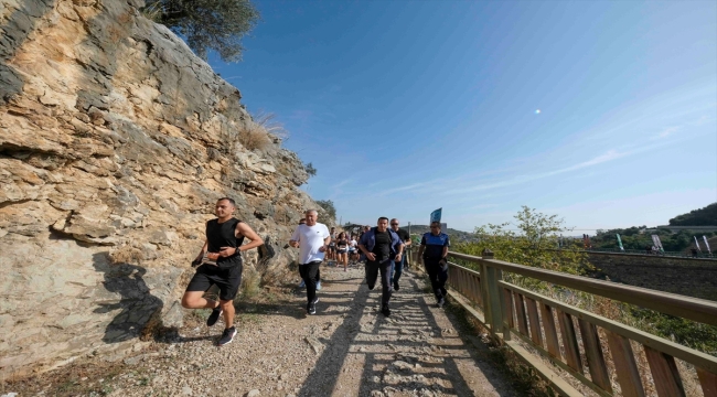 Adana'da Varda Ultra Trail Koşusu yapıldı