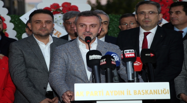 AK Parti Genel Başkan Yardımcısı Kandemir, Aydın'da konuştu