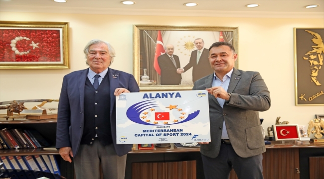 Alanya "2024 yılı Akdeniz Spor Başkenti" seçildi