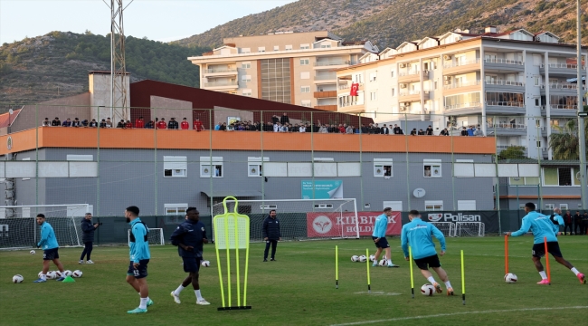 Alanyaspor, Konyaspor maçının hazırlıklarını sürdürdü