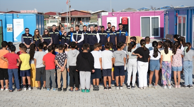 Ankutsan'dan Hatay'da depremden etkilenen öğrencilere destek