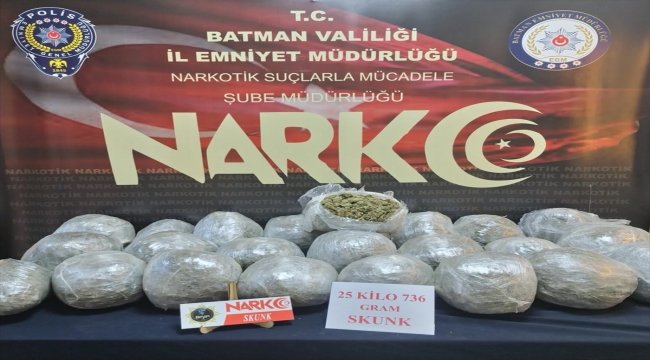 Batman'da uyuşturucu operasyonunda yakalanan 3 şüpheli tutuklandı