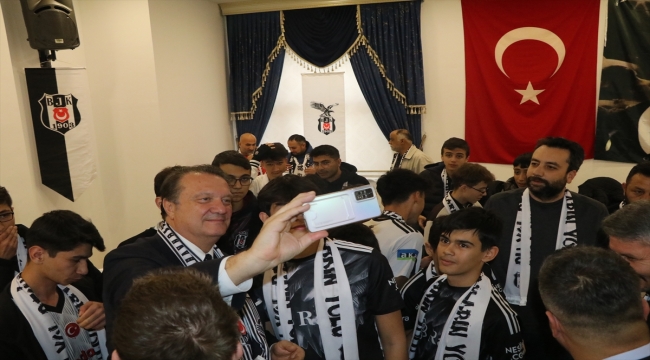 Beşiktaş Kulübü Başkan Adayı Hasan Arat, Çankırı'da taraftarlarla buluştu