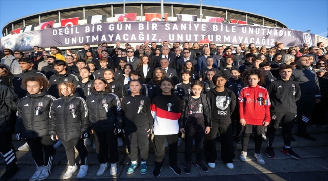 Beşiktaş Kulübü, Gazi Mustafa Kemal Atatürk'ü andı