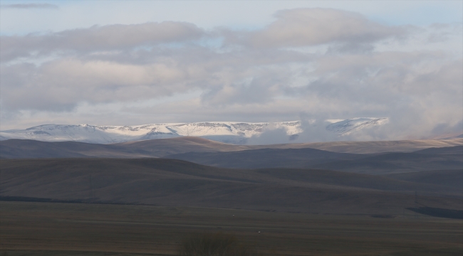 Erzurum, Ardahan, Kars'ta soğuk hava ve kar etkili oldu