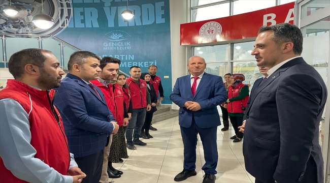 Gençlik ve Spor Bakan Yardımcısı Eminoğlu, Bartın'da temaslarda bulundu