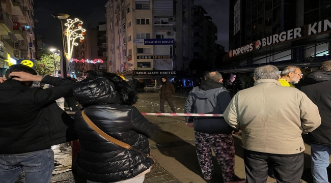 İzmir'de elektrik onarım çalışmaları sırasında doğal gaz borusu patladı