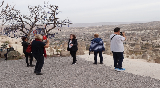 Kapadokya'da ziyaretçi rekoru kırıldı