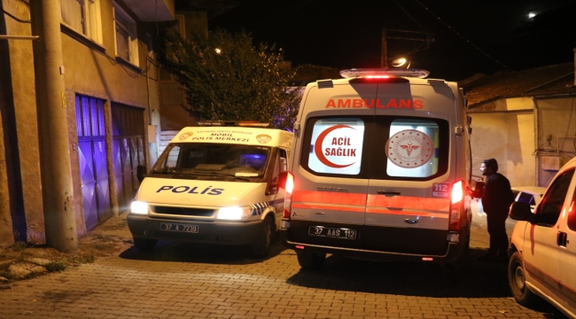 Kastamonu'da devrilen otomobildeki 2 kişi yaralandı