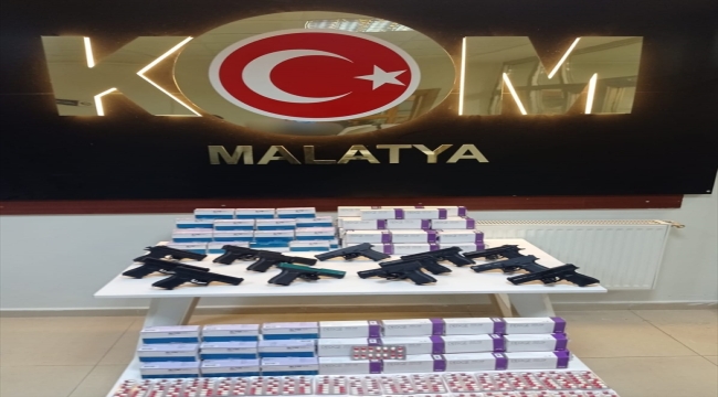 Malatya'da silah kaçakçılığına yönelik operasyonda 6 şüpheli yakalandı