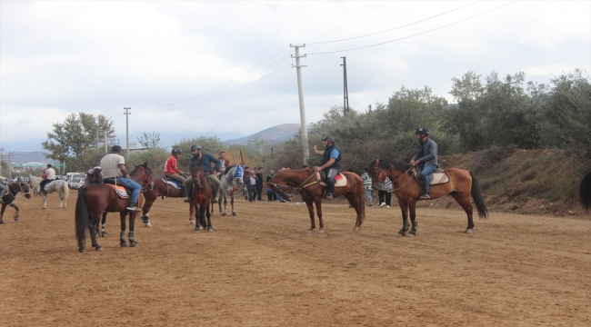 Ödemiş'te 37.Çaylı Rahvan At Yarışları düzenlendi