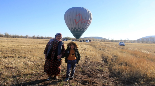 Sivas'ta sıcak hava balon turizmi başlıyor