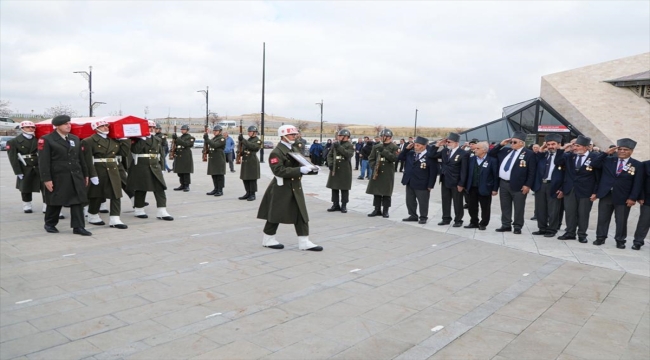 Sivas'ta vefat eden Kore gazisi son yolculuğuna uğurlandı