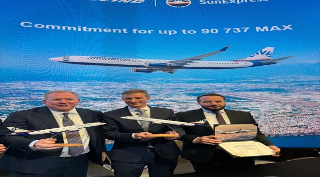 SunExpress ile Boeing'den 90 uçaklık anlaşma