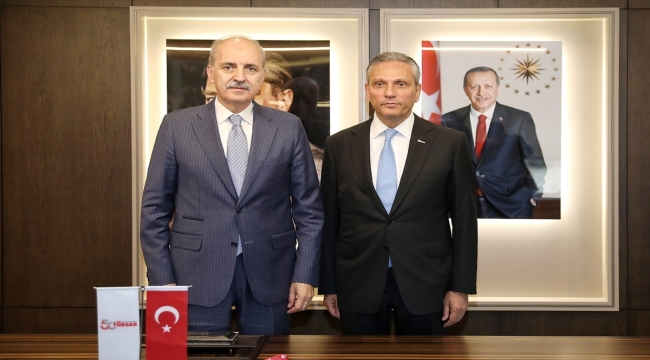 TBMM Başkanı Numan Kurtulmuş'tan TÜRSAB'a ziyaret