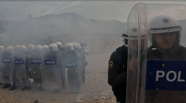 Tokat polisinden gerçeği aratmayan tatbikat