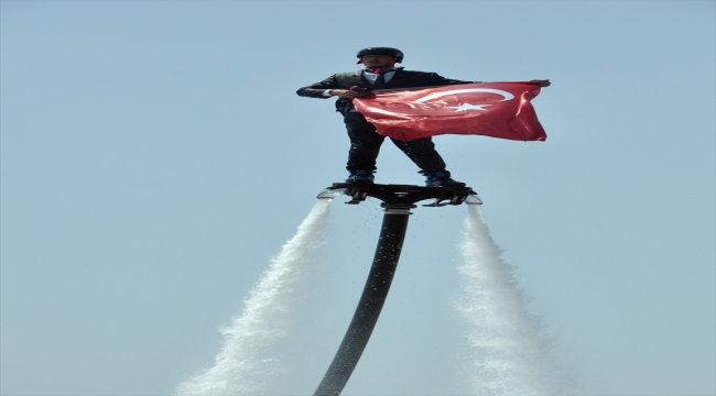 Türkiye Su Jeti ve Flyboard ile Motosurf şampiyonalarının finali Hasankeyf'te yapılacak