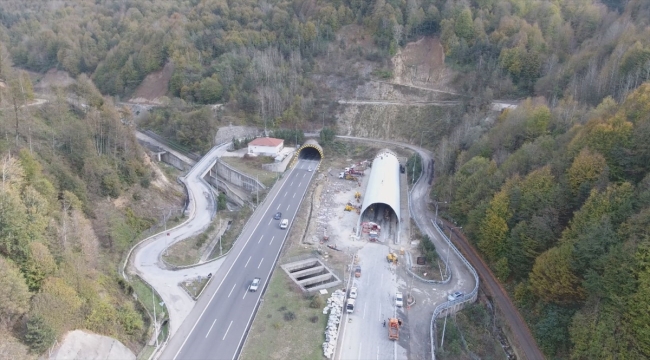 Yenilenen Bolu Dağı Tüneli yarın trafiğe açılıyor