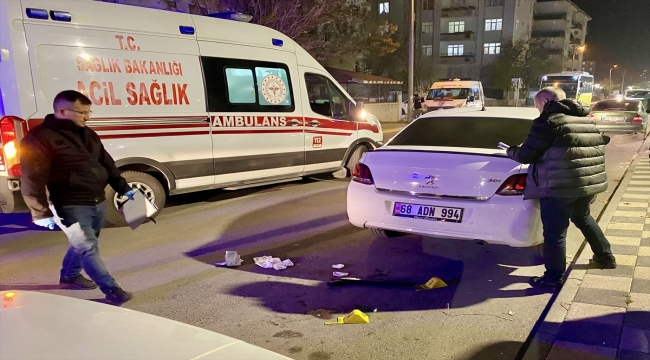 Aksaray'da pompalı tüfekle vurulan 2 kişi yaralandı