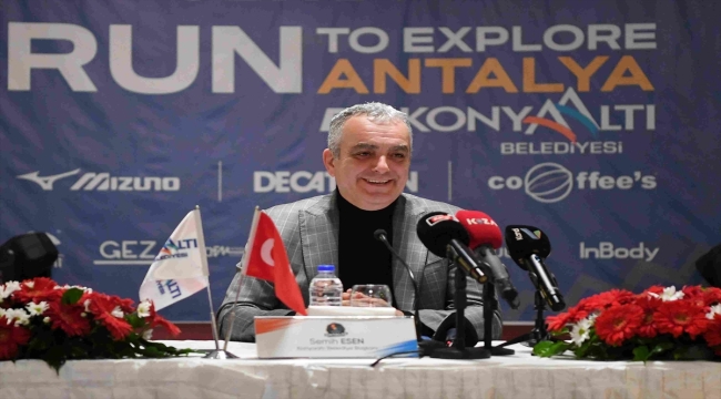 Antalya Ultra Maratonu'na 39 ülkeden 1720 sporcu katılacak