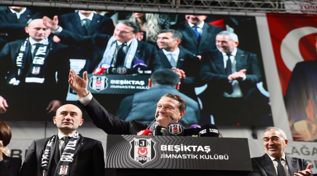 Beşiktaş Kulübünün 35. başkanı Hasan Arat oldu