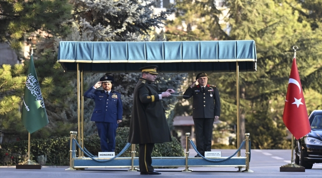 Genelkurmay Başkanı Gürak, Suudi mevkidaşıyla görüştü