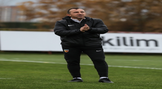 Kayserispor, Pendikspor maçı hazırlıklarını sürdürdü