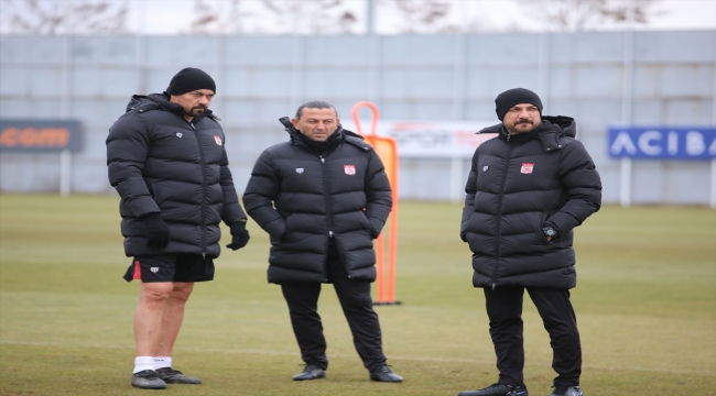 Sivasspor, İstanbulspor maçının hazırlıklarını tamamladı