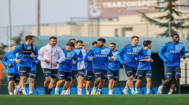 Trabzonspor, Gaziantep FK maçı hazırlıklarına başladı