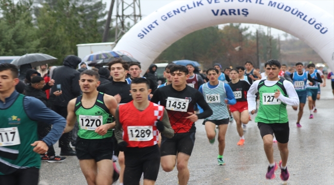 Türkiye Bölgesel Kros Ligi Final Yarışmaları, Siirt'te yapıldı