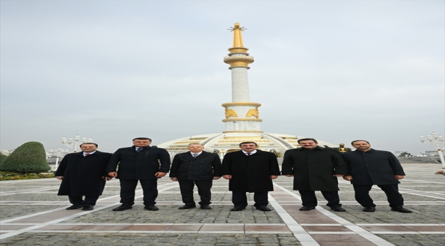 Türkmenistan Devlet Başkanı Berdimuhamedov, Cumhurbaşkanı Yardımcısı Yılmaz'ı kabul etti