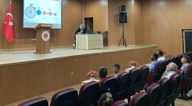 Yükümlülere özel seminer düzenlendi