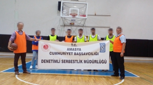 Amasya'da DS Yükümlüleri İçin Basketbol Etkinliği Düzenlendi