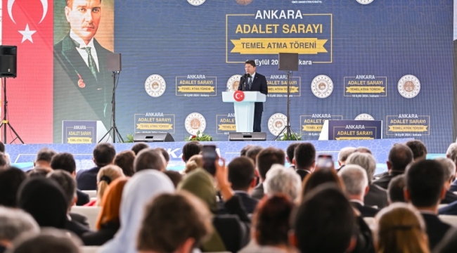 Ankara Adliyesinin temeli atıldı