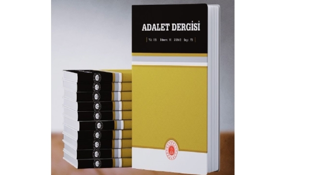 Adalet dergisi yeni sayısında neler var?