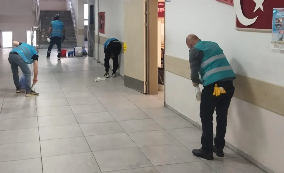 Denetimli Serbestlik Müdürlüğü, ara tatilde okullarda kamu hizmeti çalışmalarını sürdürdü