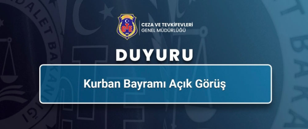 Cezaevlerinde kurban bayramı açık görüş günleri belli oldu