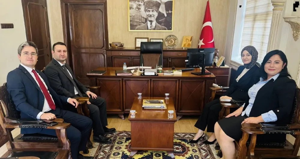 Yargı Mensuplarından Kaymakam Emirhan Arıkan’a Nezaket Ziyareti