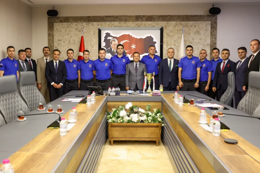 CTE Genel Müdürü, Ankara Bölge Şampiyonu Sincan Cezaevi Futbol Takımını Kabul Etti