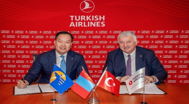 THY ve Moğolistan Hava Yolları kod paylaşımı anlaşması imzaladı