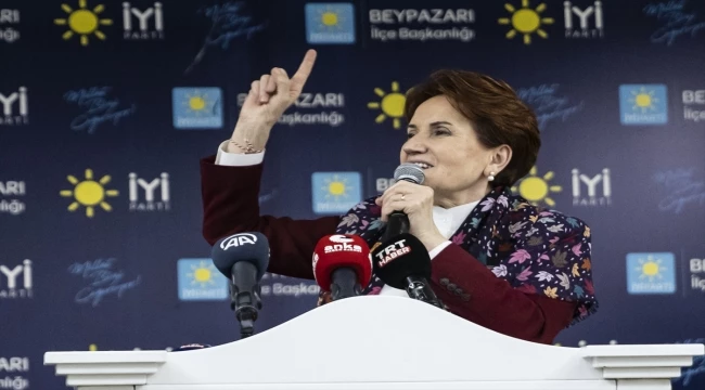 İYİ Parti Genel Başkanı Akşener, Beypazarı